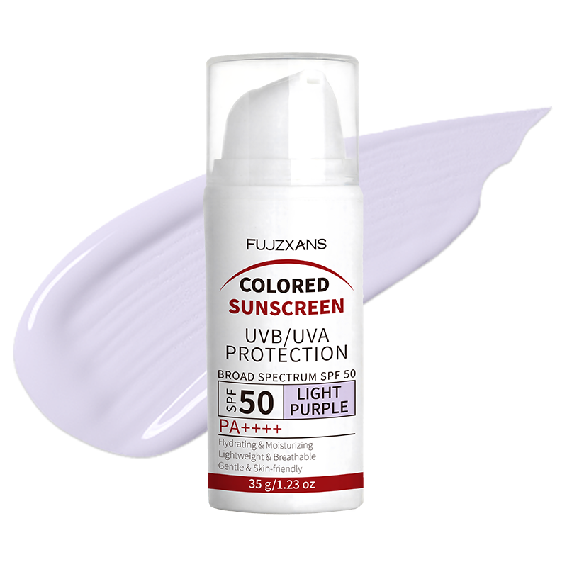 Light Purple Tinted Sunscreen  - Spf 50 Sunscreen review and price