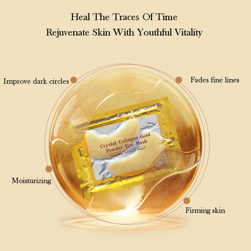 10/20pcs Golden Crystal Collag - Skincare Finally Found You review and price