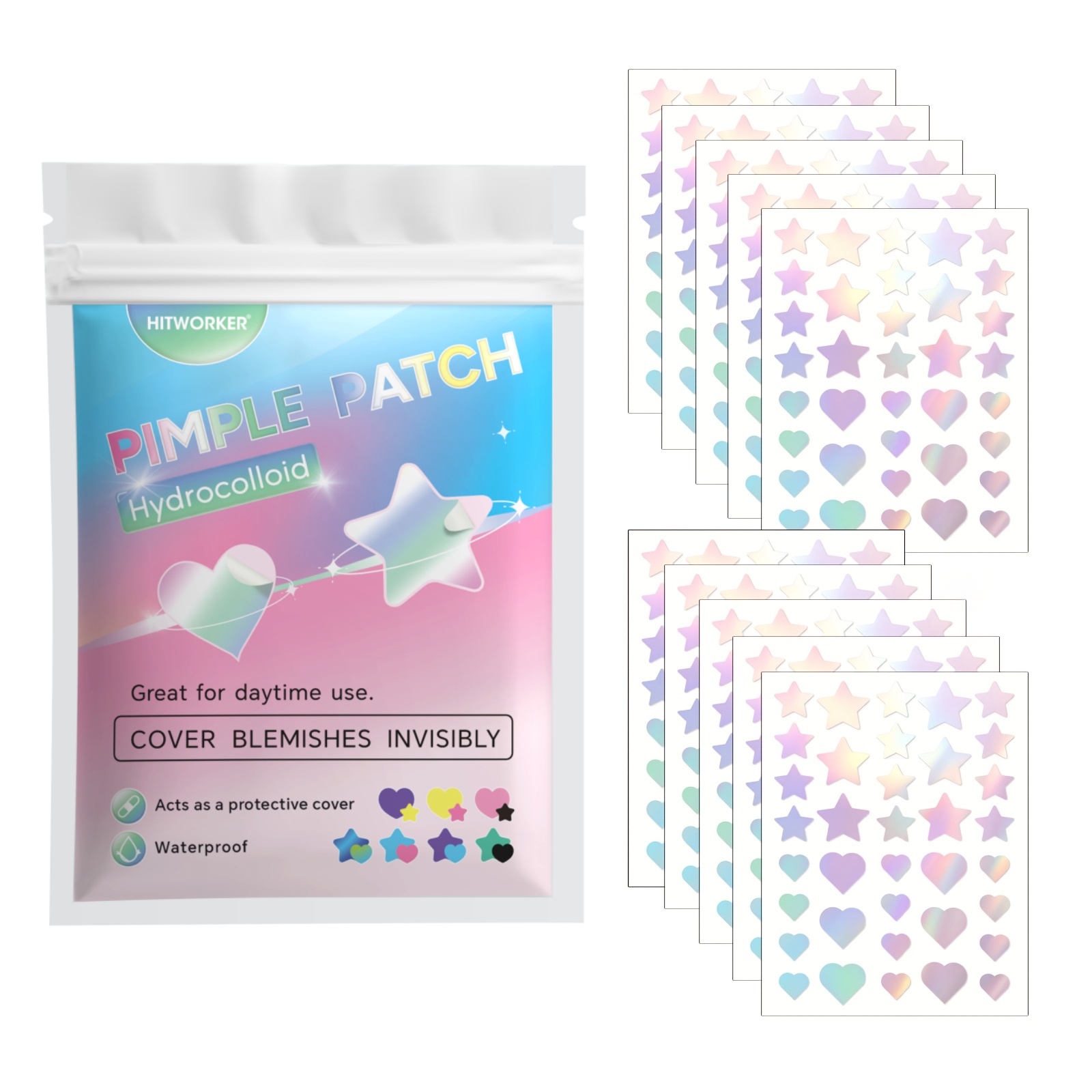 360pcs Colorful Acne Patches – - Skincare Gentle review and price