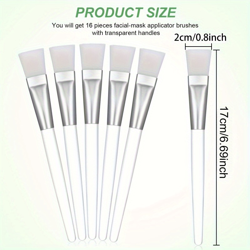5pcs Soft Facial Mask Brush wi - Skincare Finally Found You review and price
