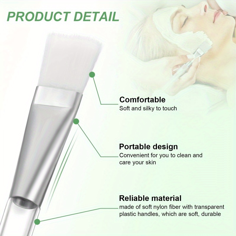 5pcs Soft Facial Mask Brush wi - Skincare Finally Found You review and price