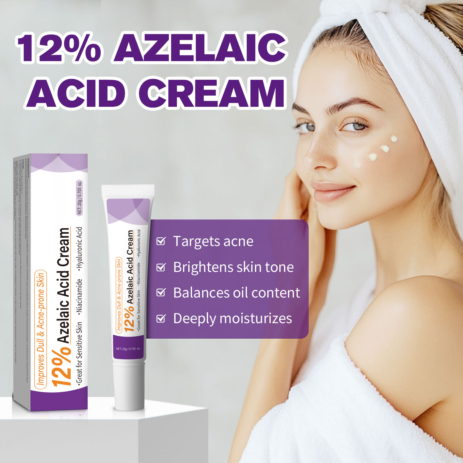 Mild Azelaic Acid Cream Improv - Azelaic Acid Cream review and price