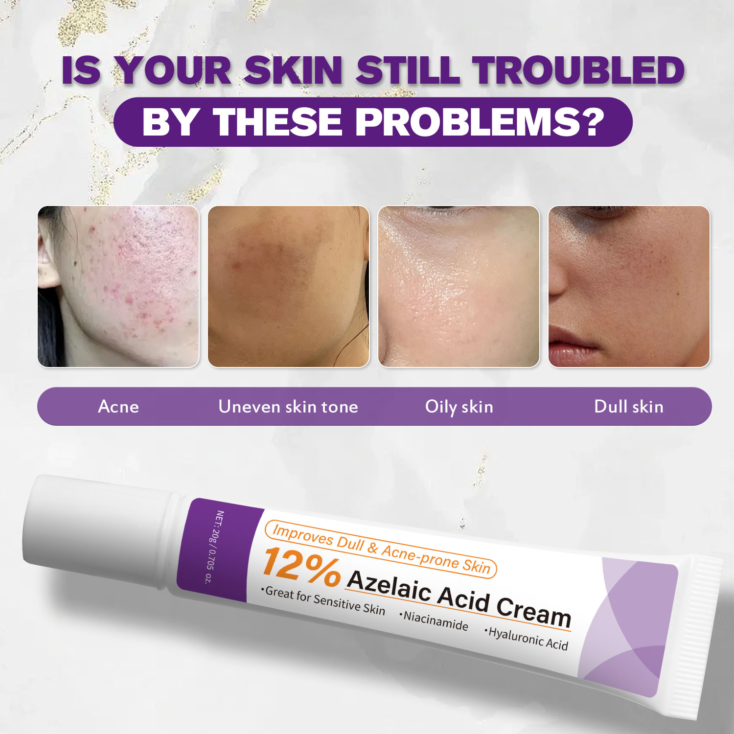 Mild Azelaic Acid Cream Improv - Azelaic Acid Cream review and price