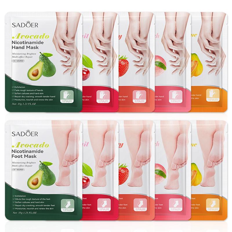 1 Pairs SADOER Fruits Foot Mas - Skincare Finally Found You review and price
